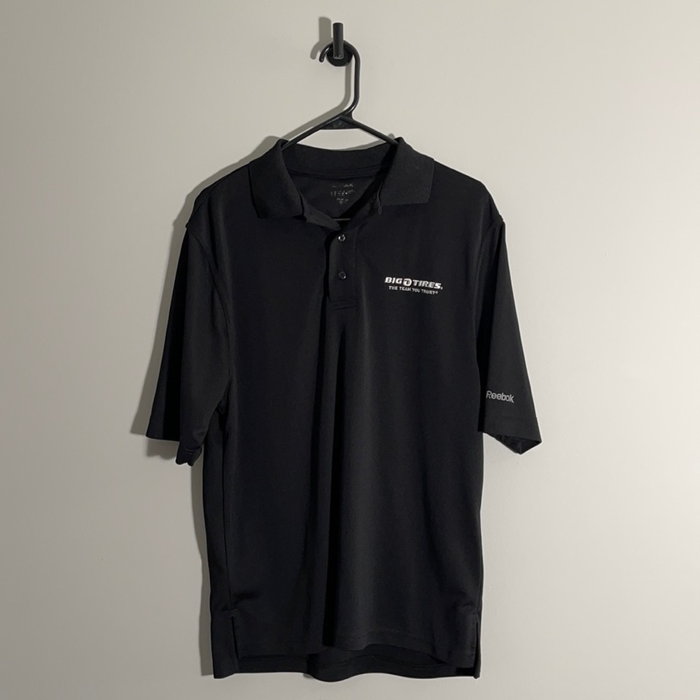 Big O Tires black polo medium